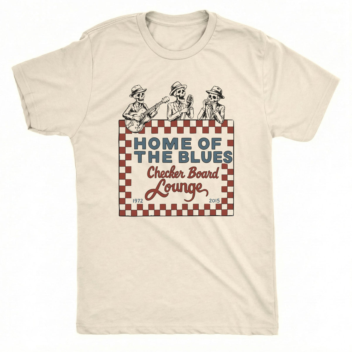 Checkerboard Tee | Classic Tee natural