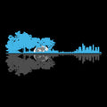 Chi Reflection Tee Black Design