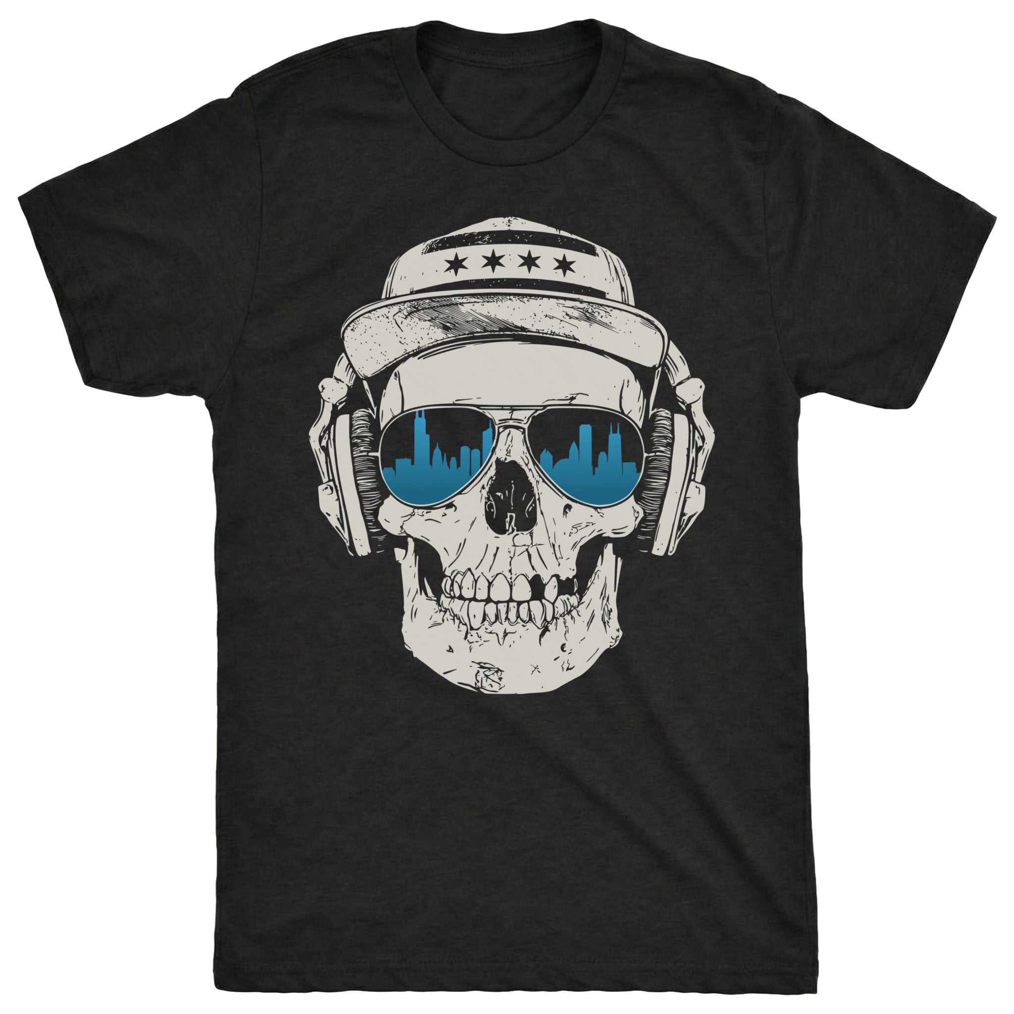 Chi Smile Tee Black Mockup