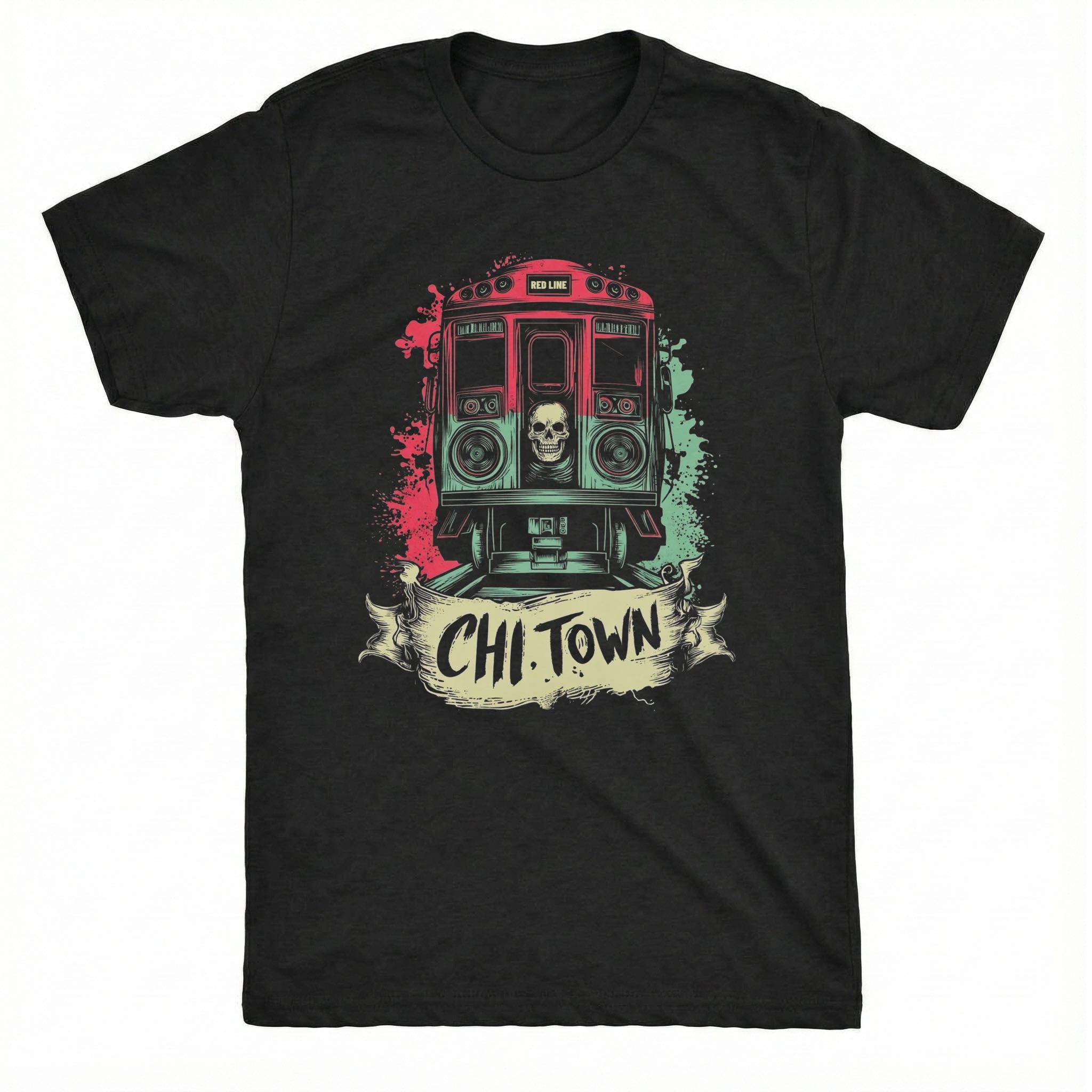 Chi Town Express Tee | Comfort Colors® 1717 Black