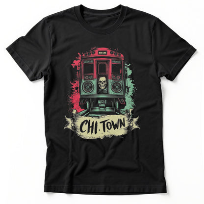 Chi Town Express Tee | Comfort Colors® 1717 Black