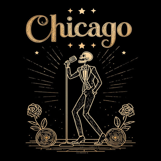 Chi Crooner T-Shirt Design