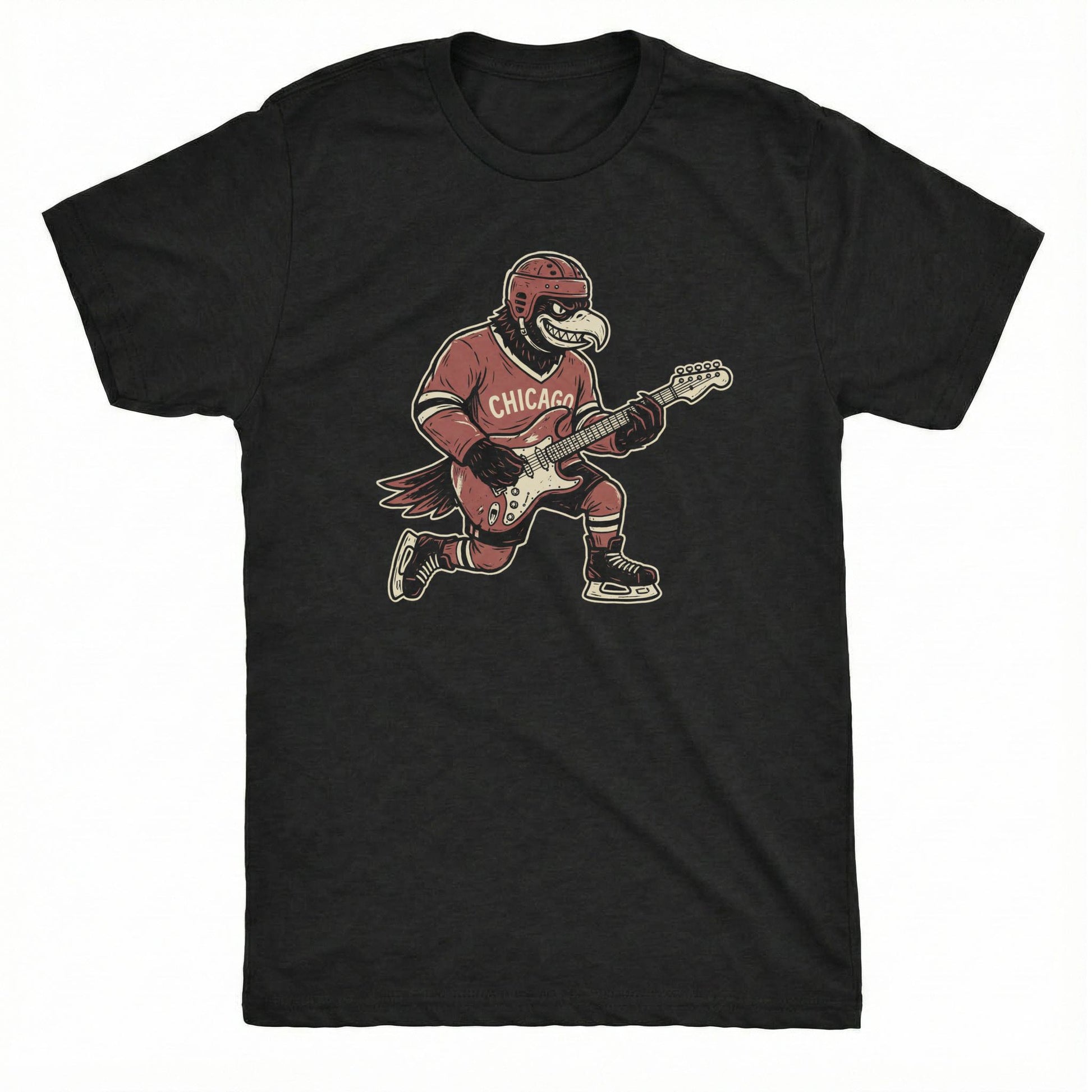 Chicago Hockey Tee | Classic Tee Black