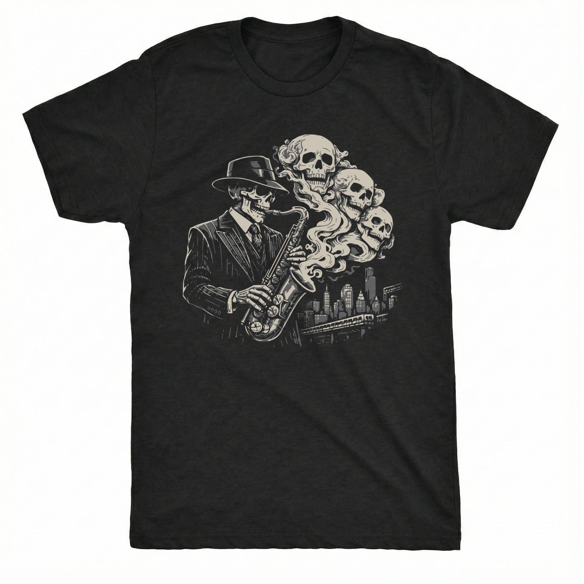 Chicago Jazz Tee | Classic Tee Black