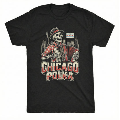 Chicago Polka Tee | Classic Tee Black