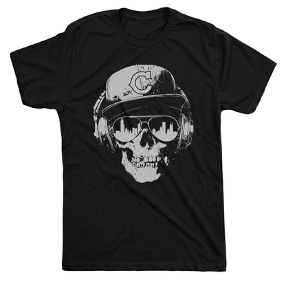 Chicago Smile Tee Black Mockup
