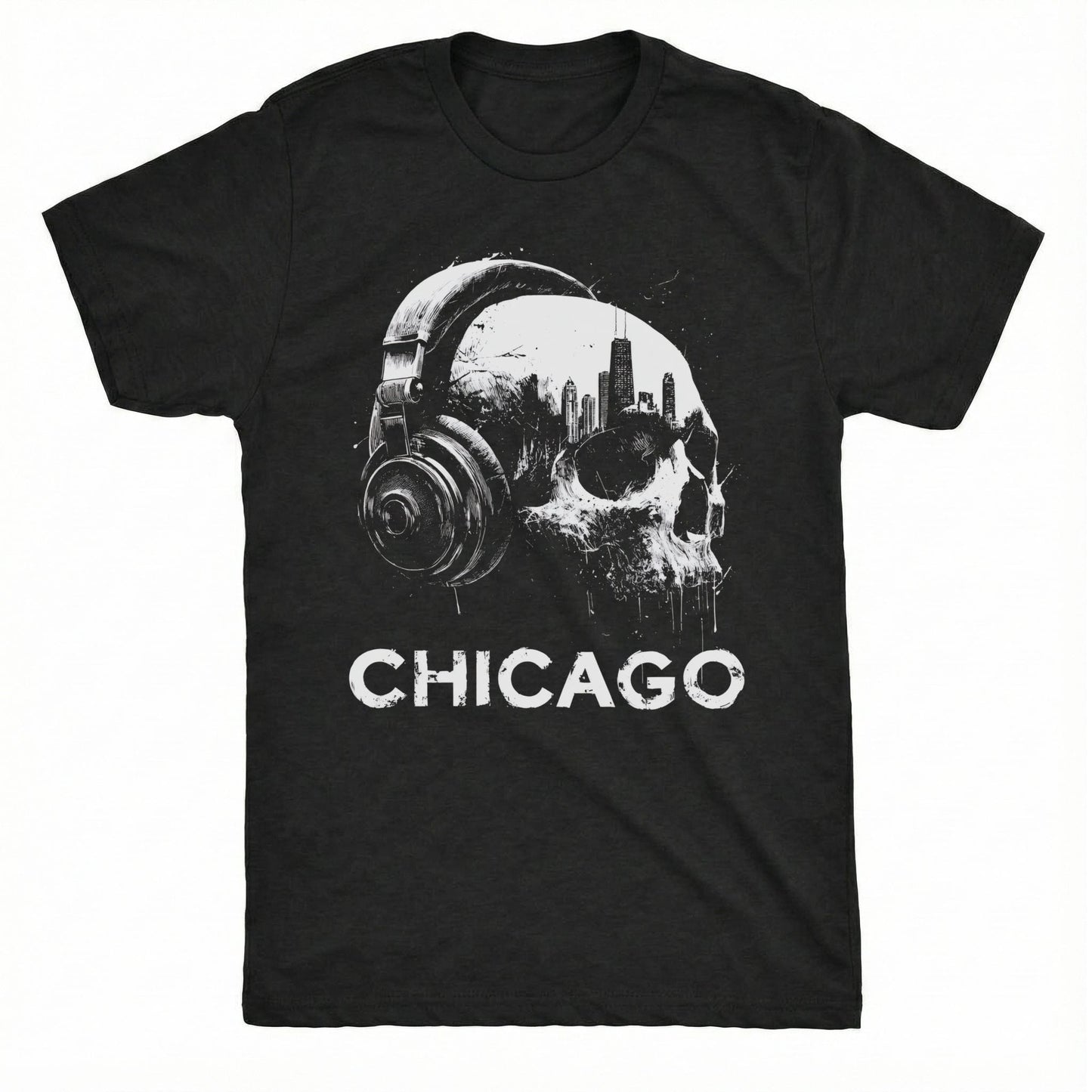 Chicago Vibes T-Shirt | Comfort Colors® 1717 Black