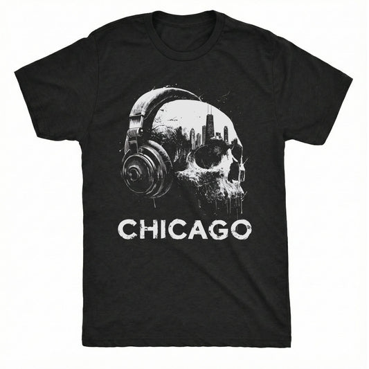 Chicago Vibes T-Shirt | Comfort Colors® 1717 Black