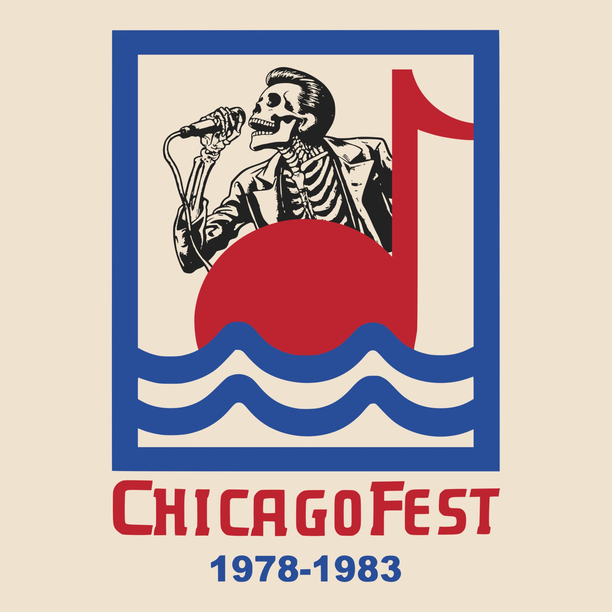 ChicagoFest Tee Natural Design