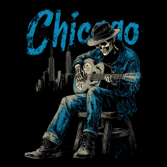 Chicago Blues T-Shirt Design