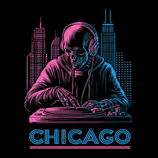 Chicago DJ T-Shirt Design