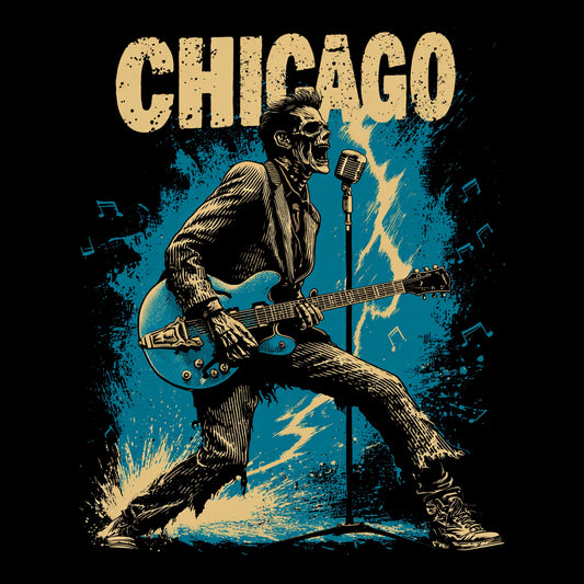 Chicago Lightning T-Shirt Design