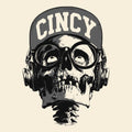 Cincy Brim Tee Natural Design