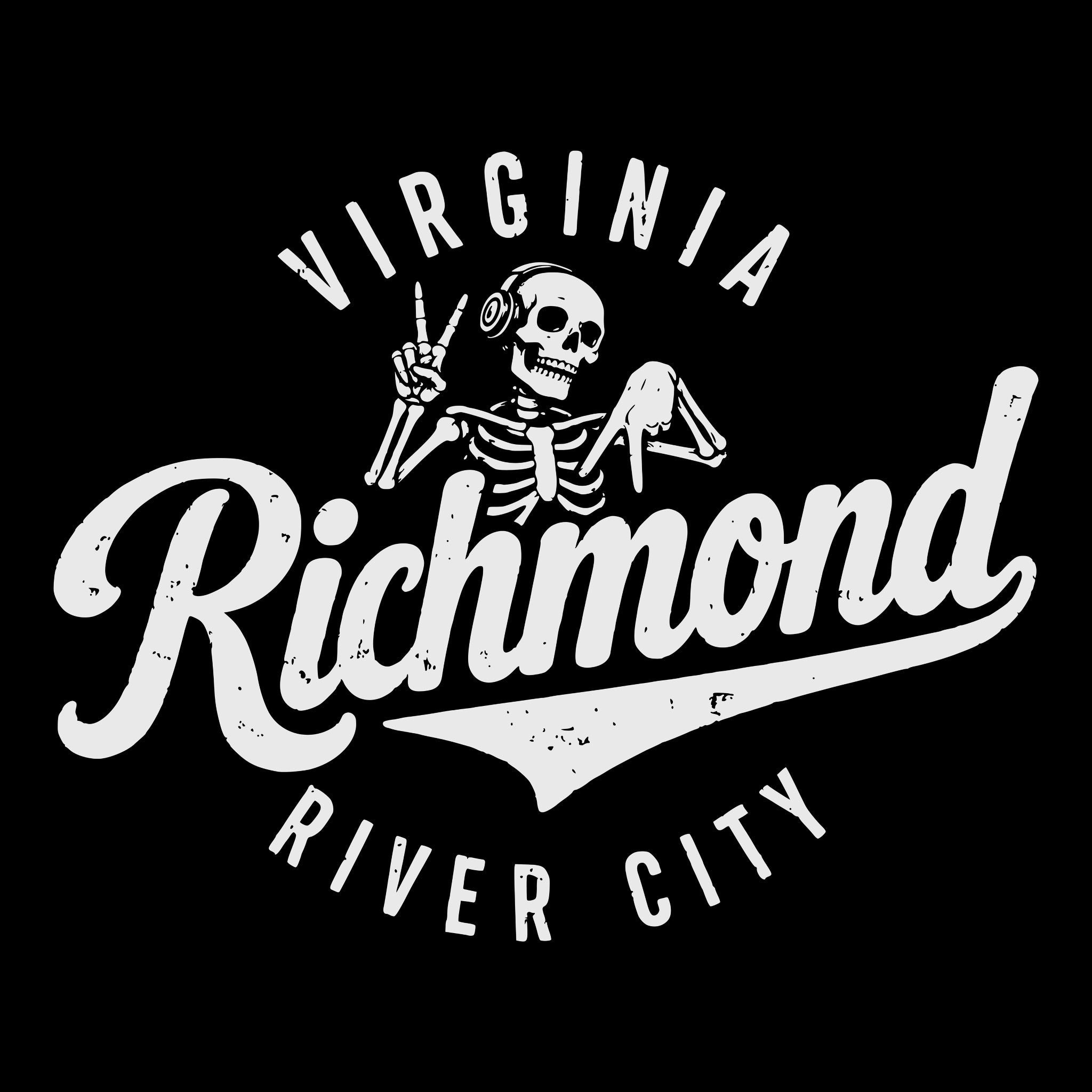 Classic RVA Tee Black Design