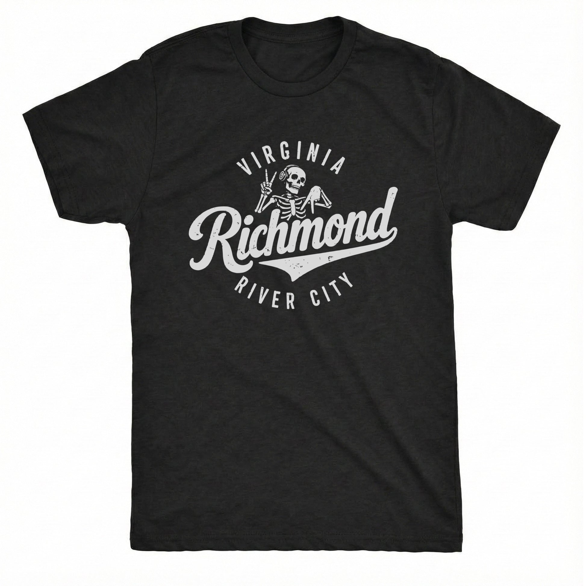 Classic RVA Tee Black Mockup