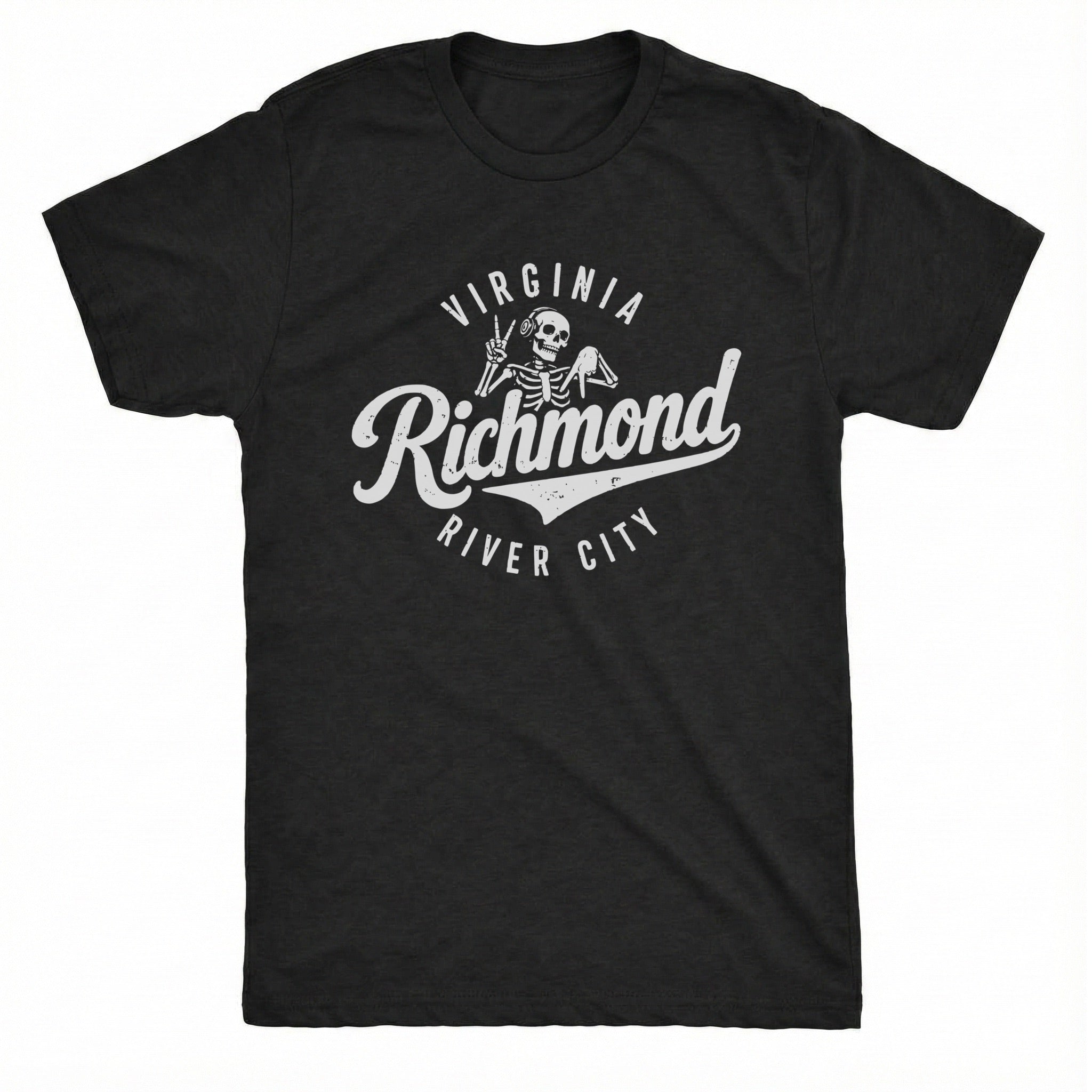 Classic RVA Tee Black Mockup