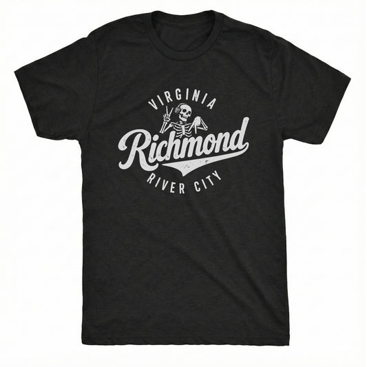 Classic RVA Tee Black Mockup