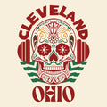 Cle Sugar Skull Tee Natural Design