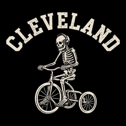 Cle Tricycle Tee Black Design