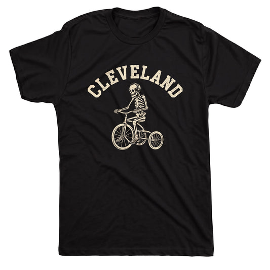 Cle Tricycle Tee Black Mockup