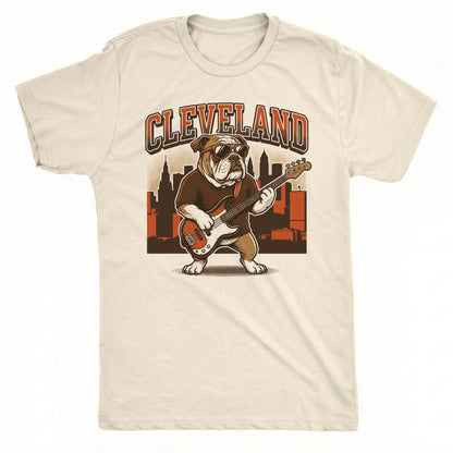 Cleveland Dog Tee | Classic Tee Natural