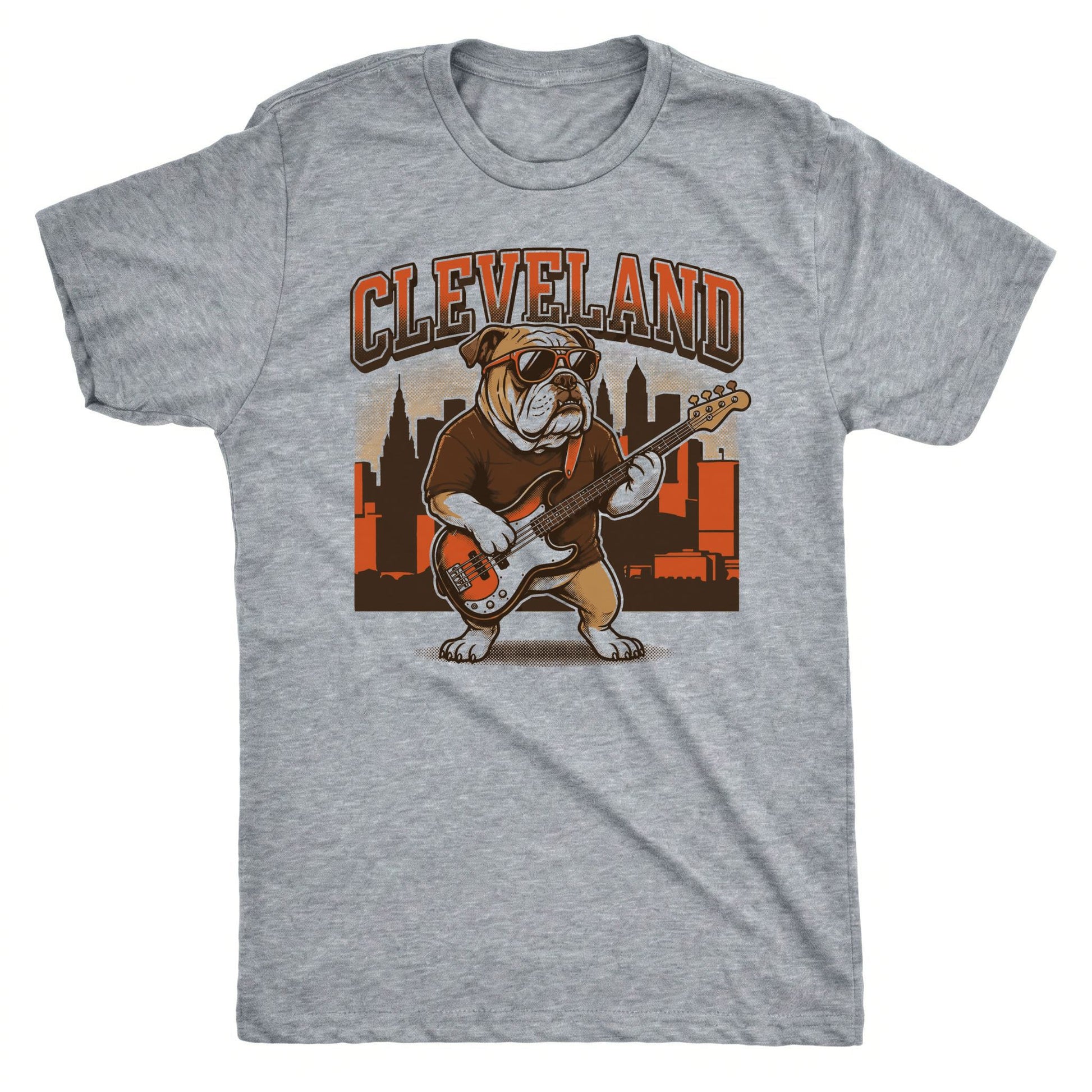 Cleveland Dog Tee | Classic Tee Sport Grey