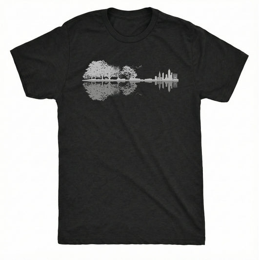 Cleveland Guitar Tee | Classic Tee Black