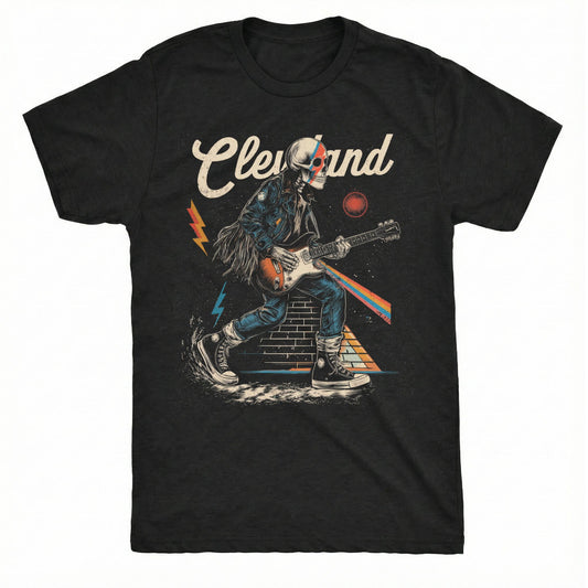 Cleveland HOF T-Shirt | Comfort Colors® 1717 Black