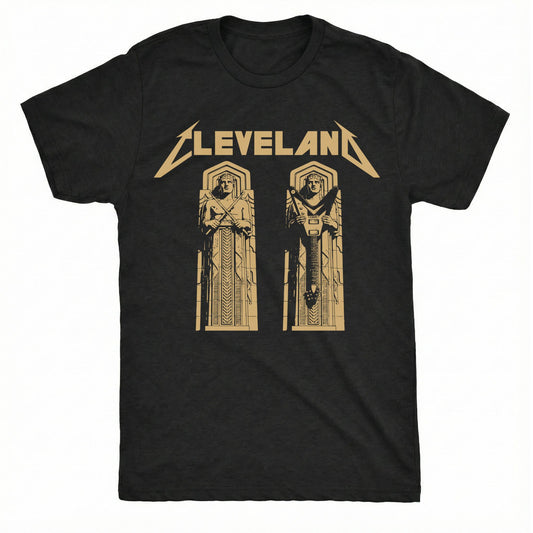 Cleveland Metal Tee | Classic Tee Black
