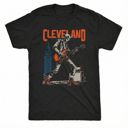 Cleveland Rocker Tee | Classic Tee Black