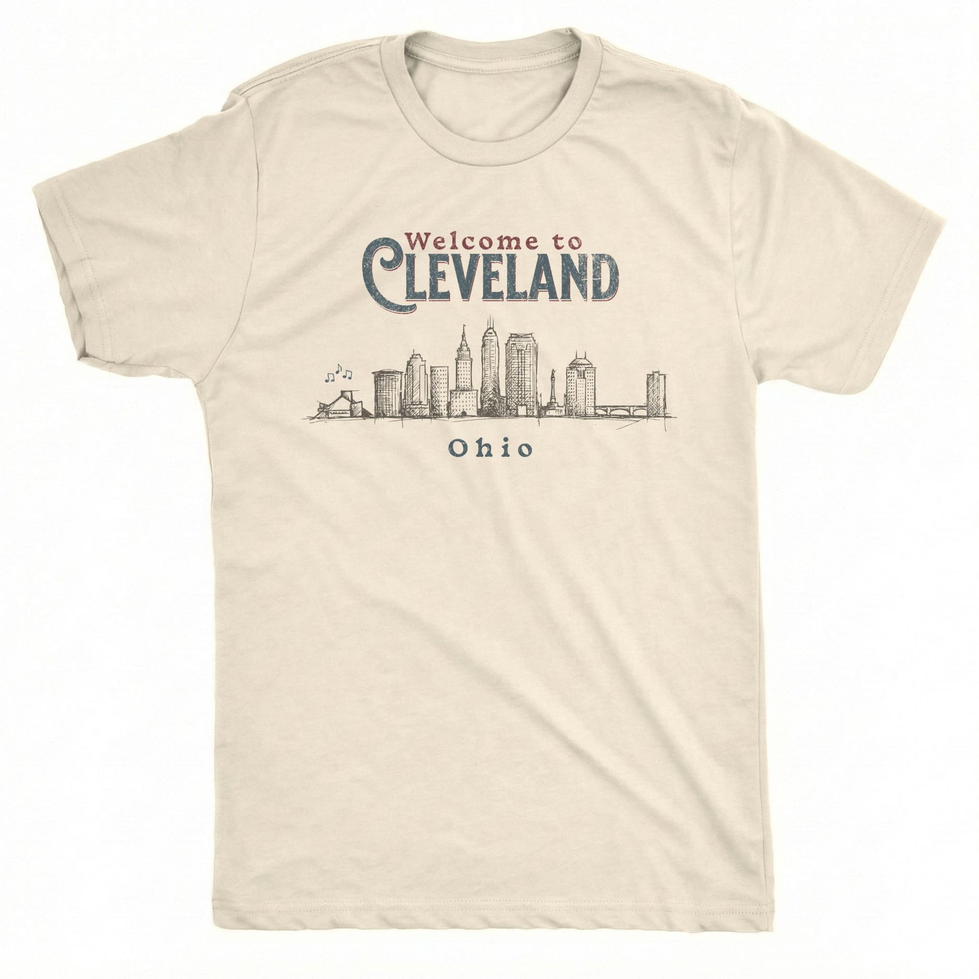 Cleveland Welcome Tee | Classic Tee Natural