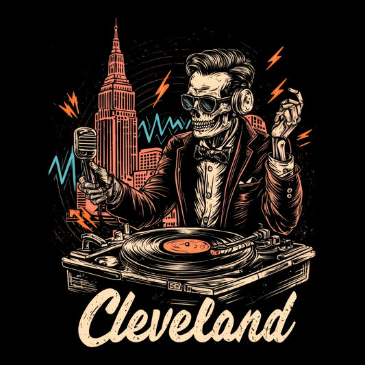 Cleveland Rock 'n Roll T-Shirt Design