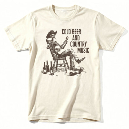 Cold Beer Tee | Comfort Colors® 1717 Natural