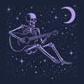 Cosmic Jam Tee Navy Design
