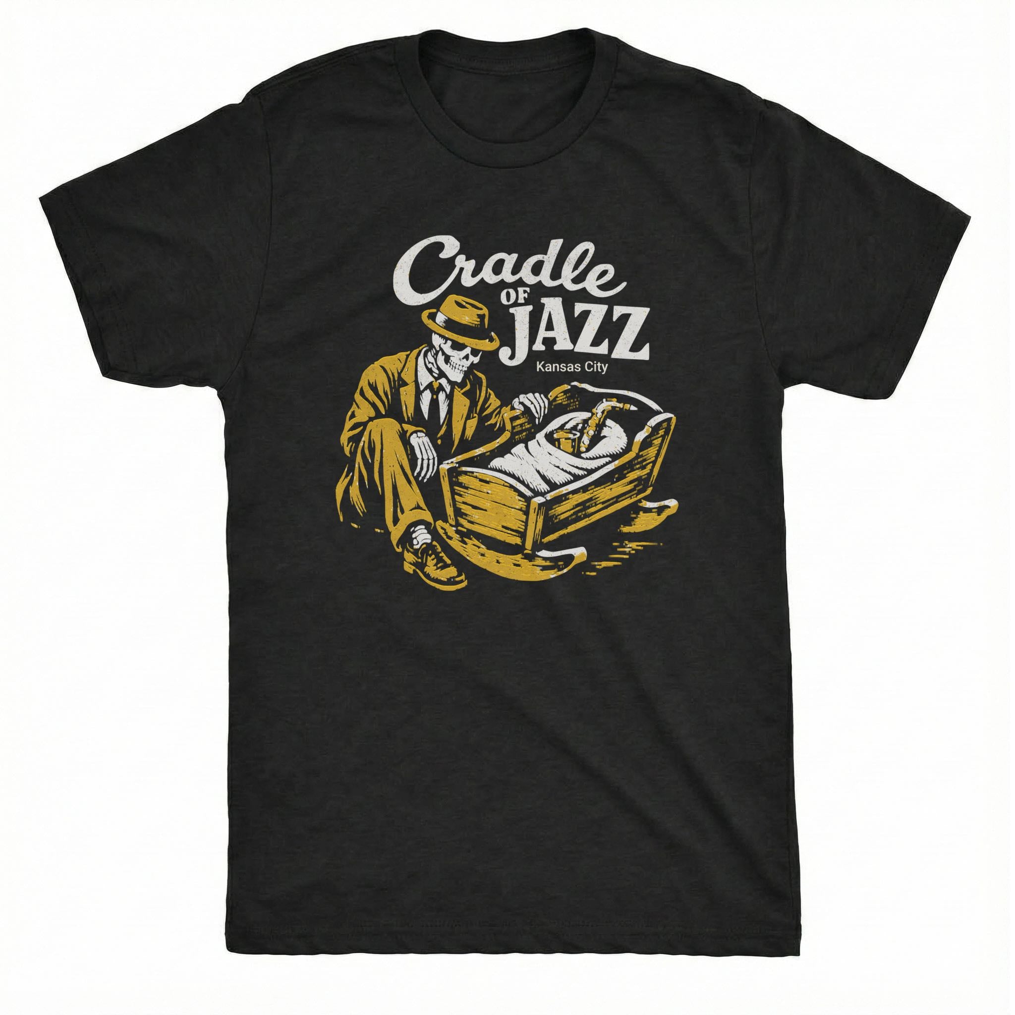 Cradle of Jazz Tee | Classic Tee Black