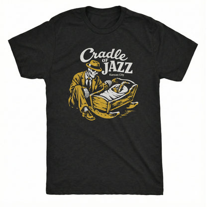 Cradle of Jazz Tee | Classic Tee Black