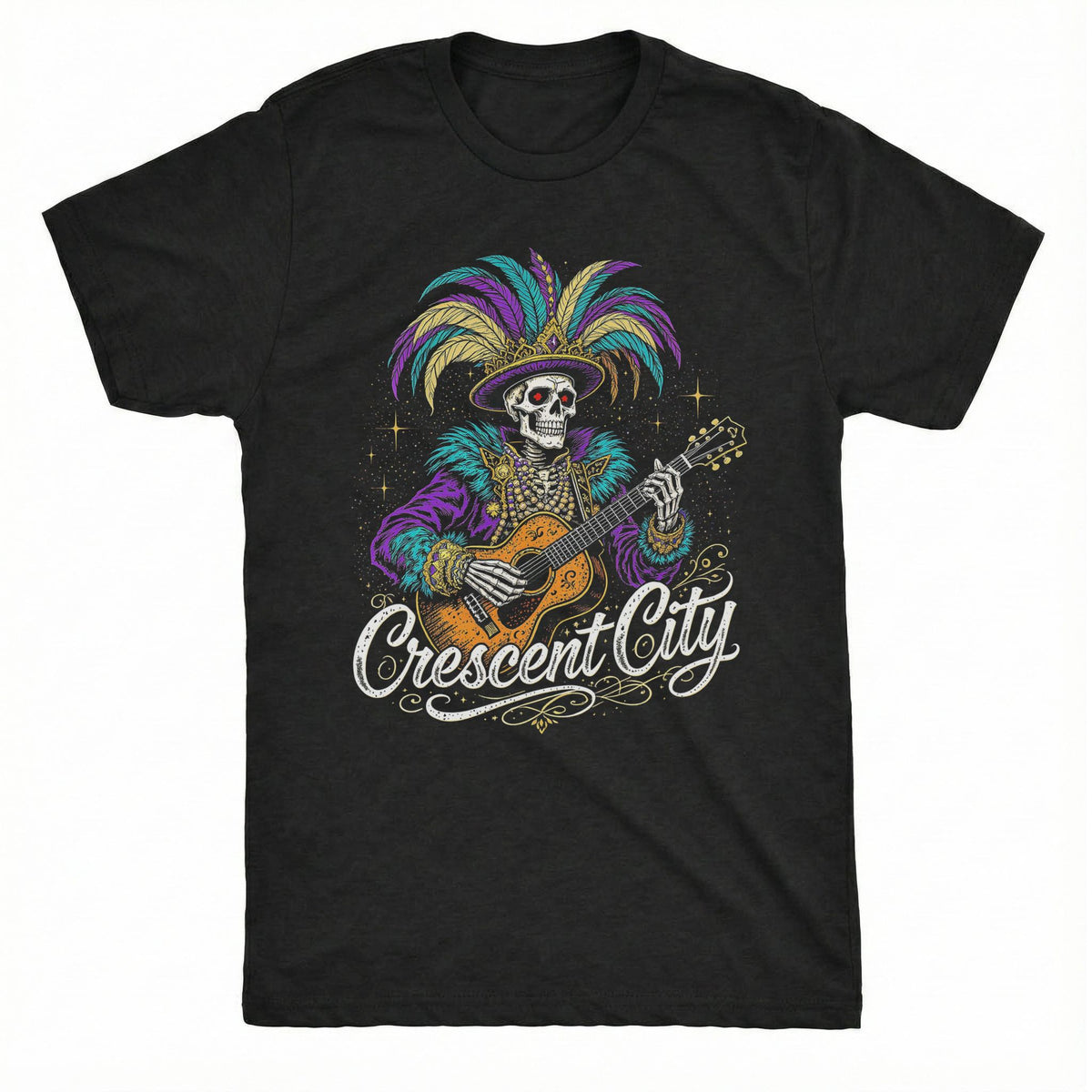 Crescent City Tee | Comfort Colors® 1717 Black