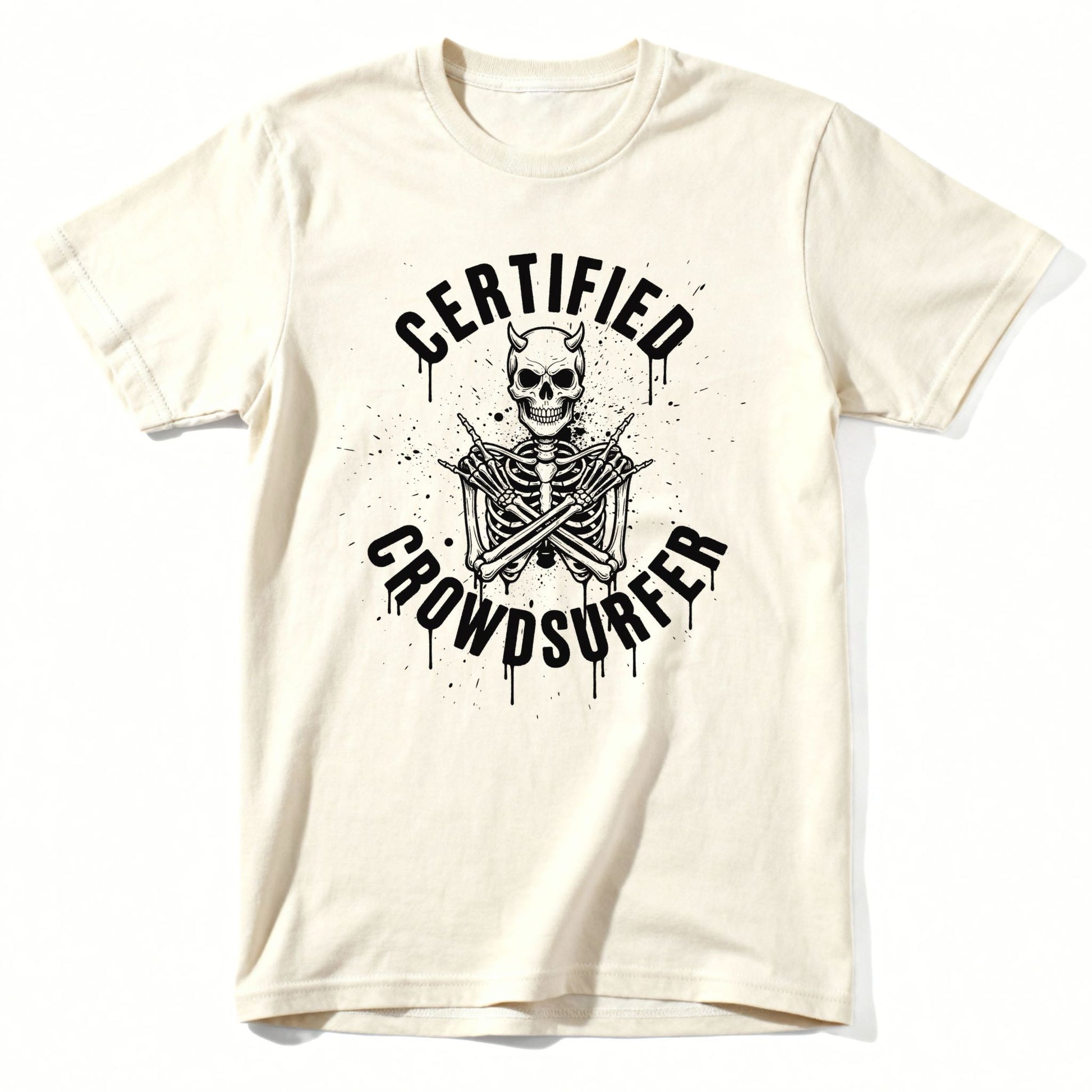 Crowdsurfer Tee | Comfort Colors® 1717 Natural