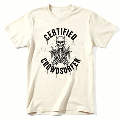 Crowdsurfer Tee | Comfort Colors® 1717 Natural