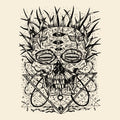 Crowned Tee Natural Design