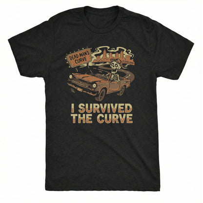 Dead Man's Curve Tee | Classic Tee Black