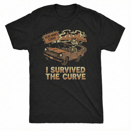 Dead Man's Curve Tee | Classic Tee Black