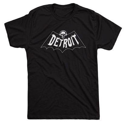 Detroit Bat Tee Black Mockup