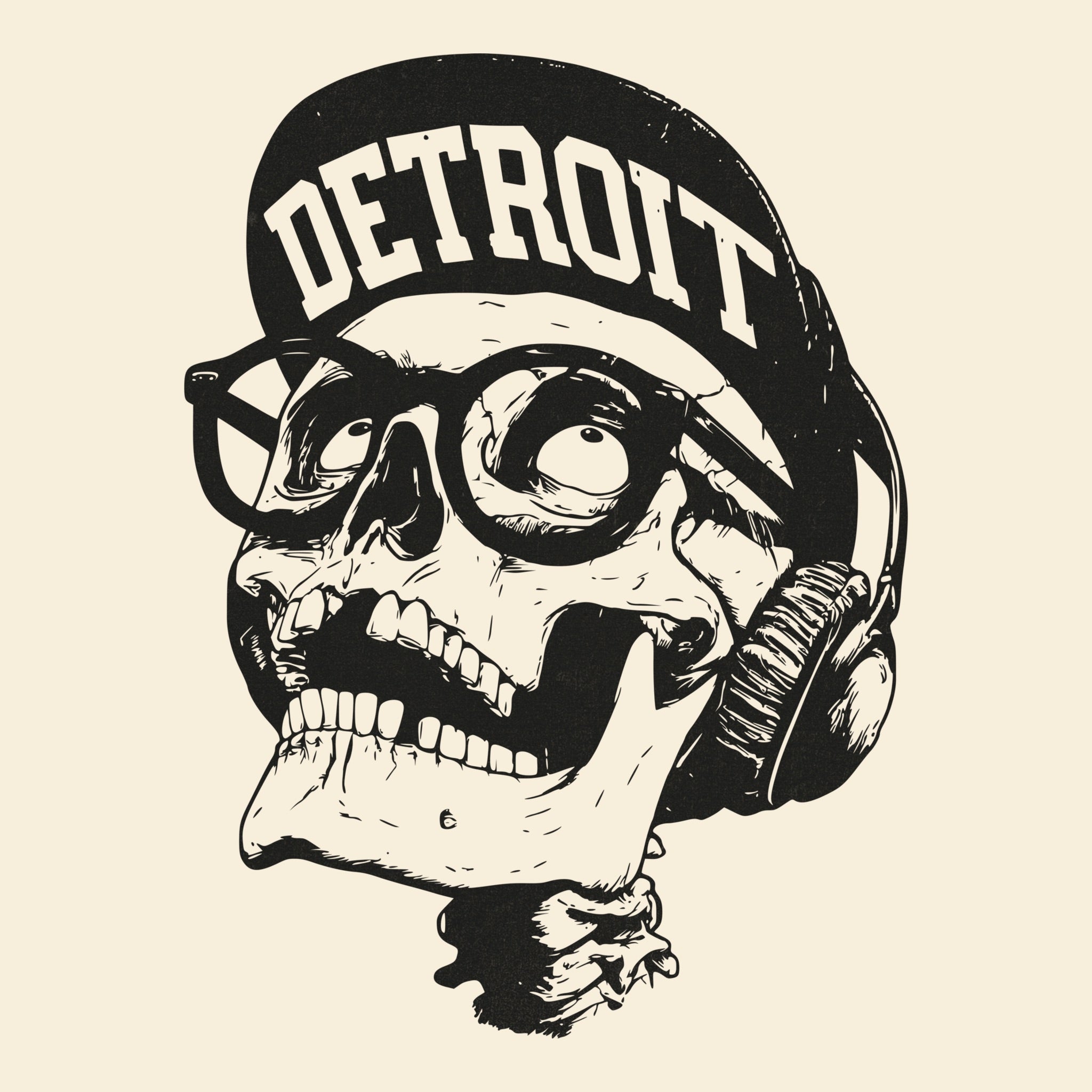 Detroit Brim Tee Natural Design