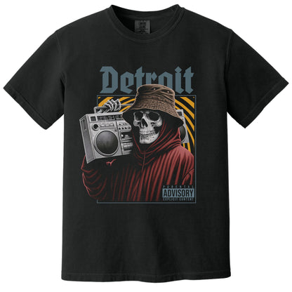 Detroit Explicit Tee | Comfort Colors® 1717 Black