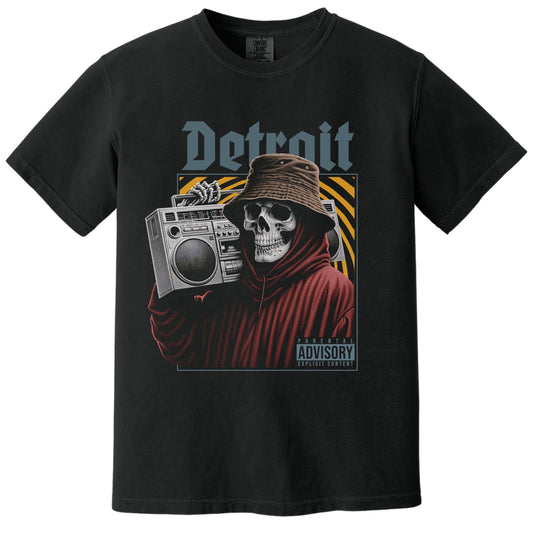 Detroit Explicit Tee | Comfort Colors® 1717 Black