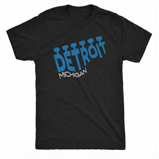 Detroit Fret Tee | Classic Tee Black