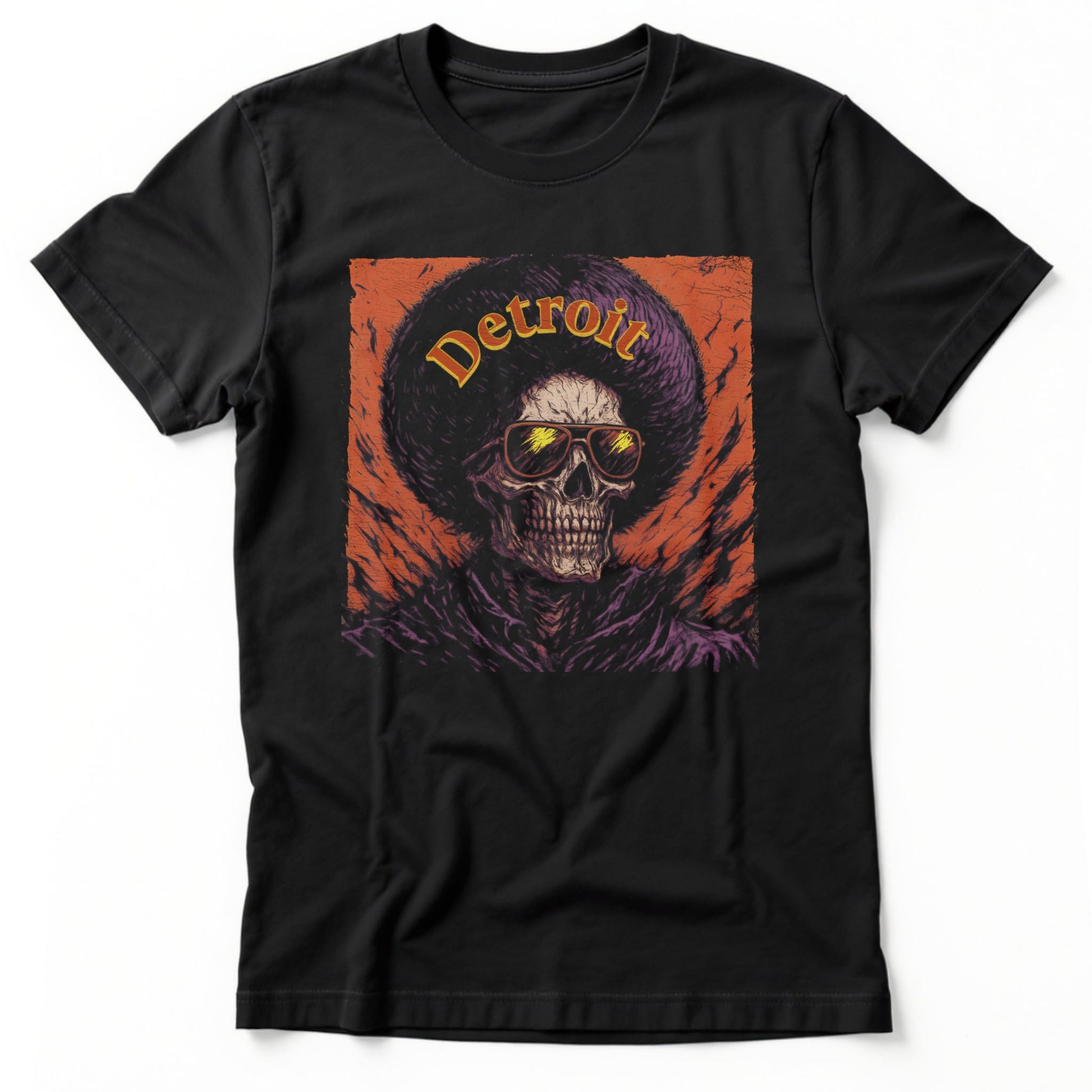 Detroit Funk T-shirt | Comfort Colors® 1717 Black