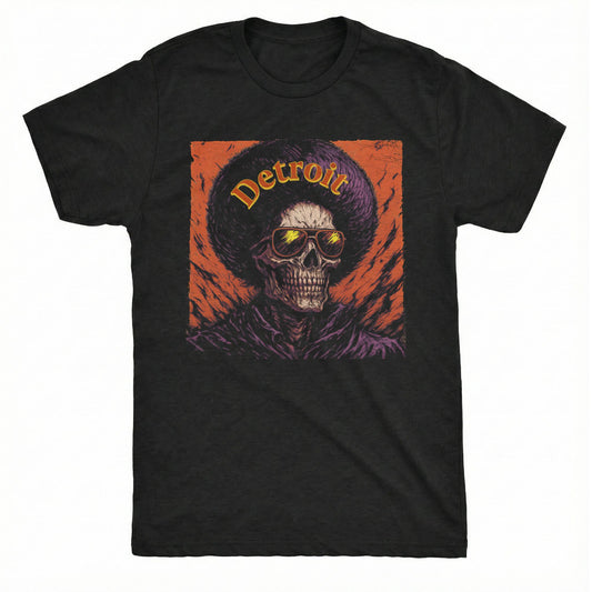 Detroit Funk T-shirt | Comfort Colors® 1717 Black