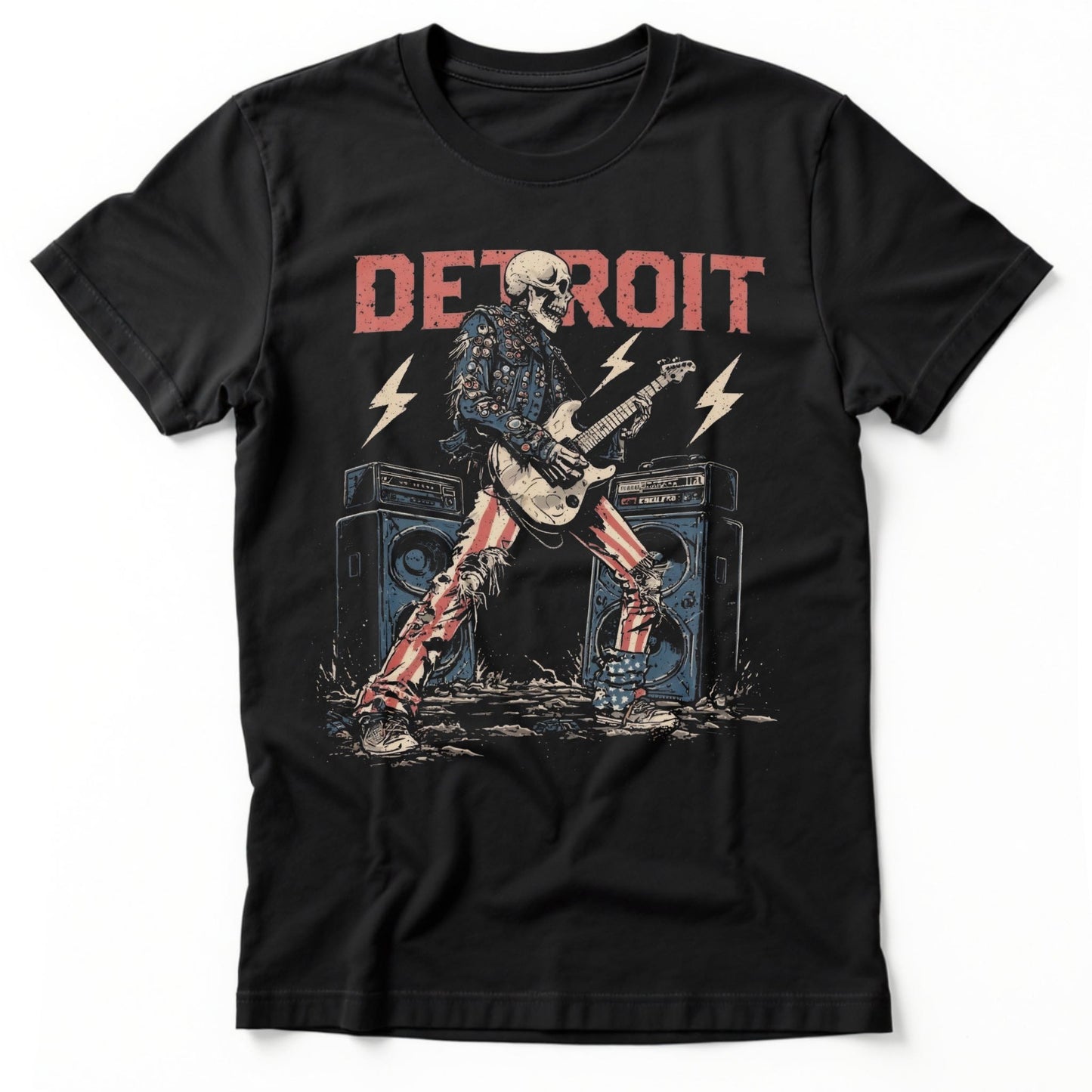 Detroit Hellraiser T-Shirt | Comfort Colors® 1717 Black